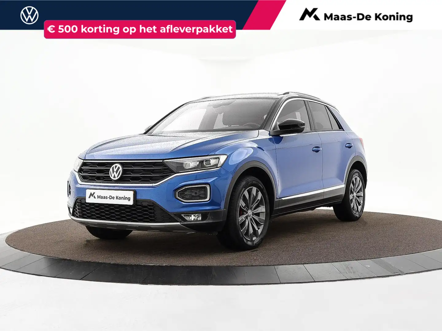 Volkswagen T-Roc 1.5 TSI 150pk DSG Sport · Camera · Elektrische Ach Azul - 1