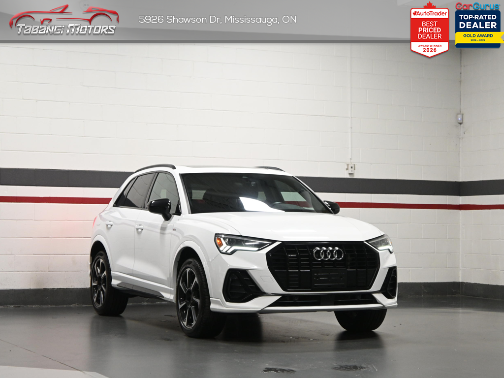 2024 Audi Q3 Progressiv S-Line Black Optics No Accident Ambien