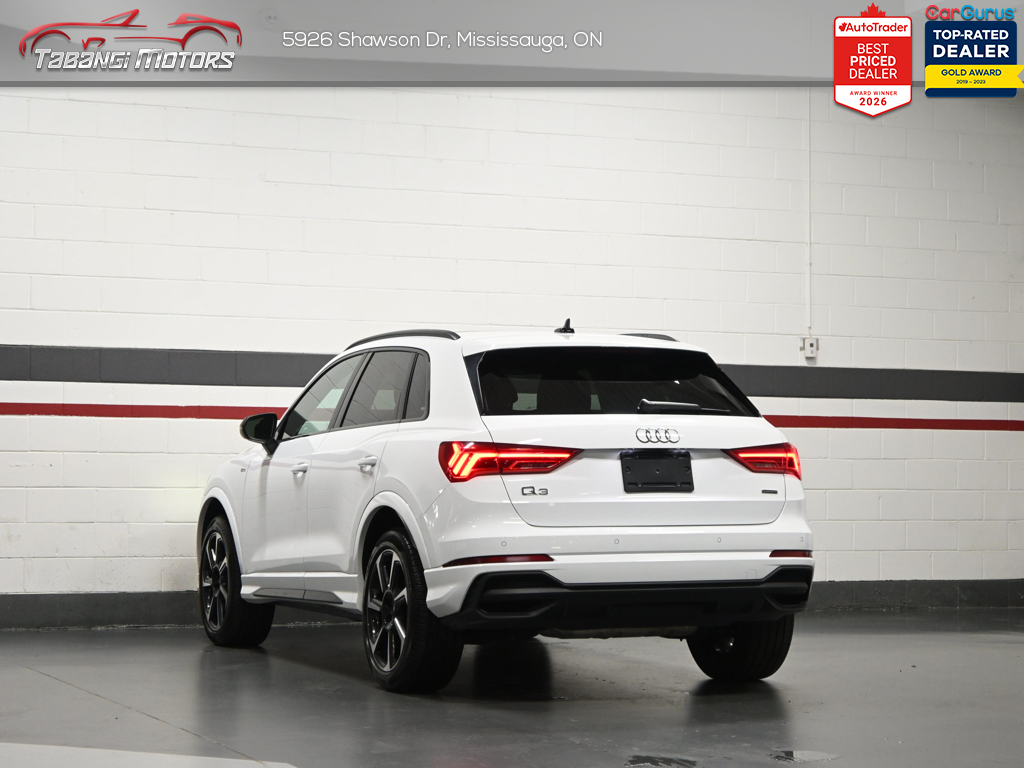 2024 Audi Q3 Progressiv S-Line Black Optics No Accident Ambien