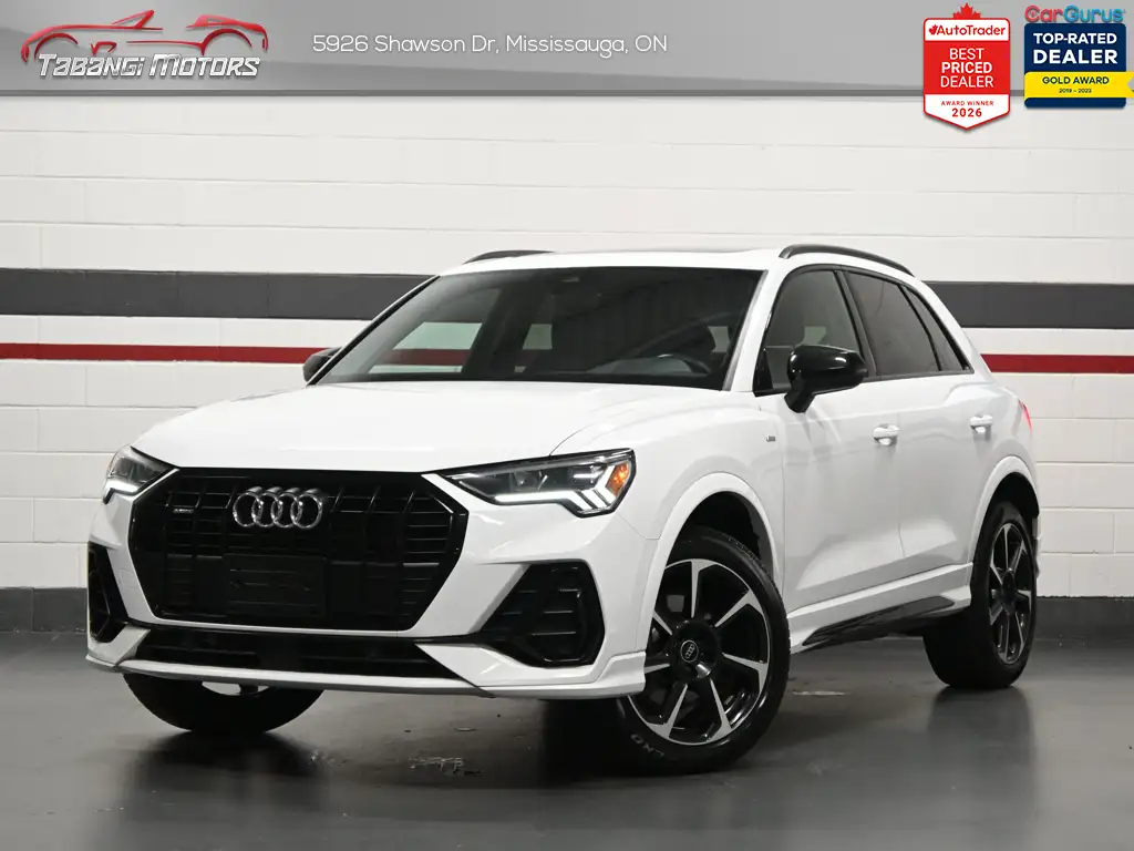 2024 Audi Q3 Progressiv S-Line Black Optics No Accident Ambien
