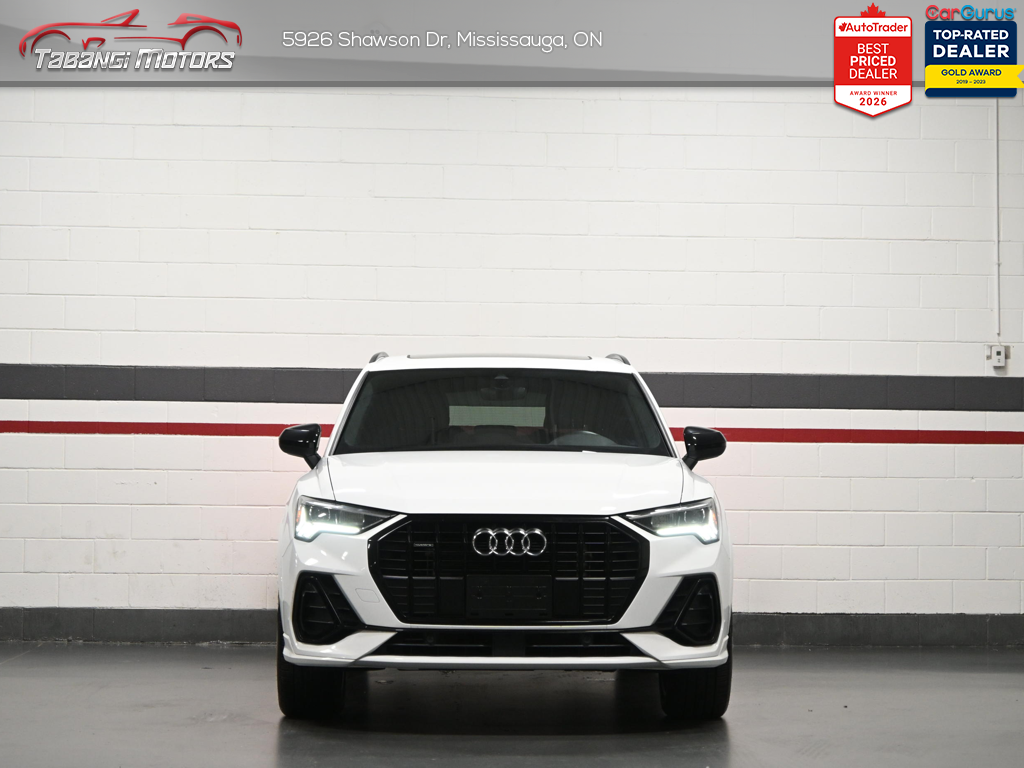 2024 Audi Q3 Progressiv S-Line Black Optics No Accident Ambien