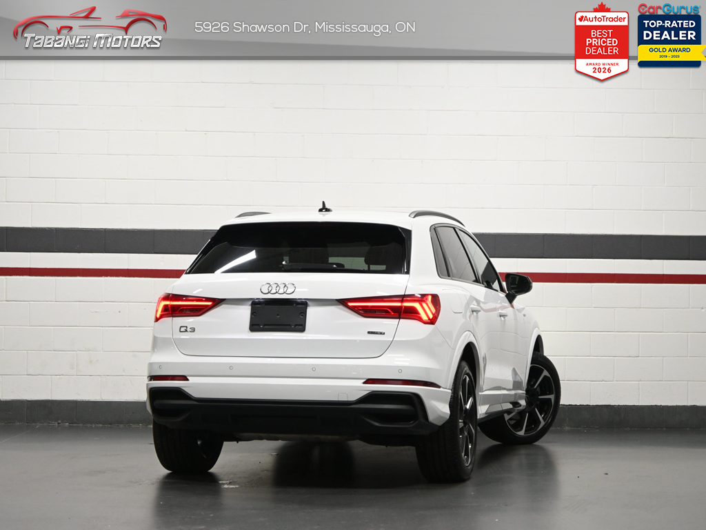2024 Audi Q3 Progressiv S-Line Black Optics No Accident Ambien