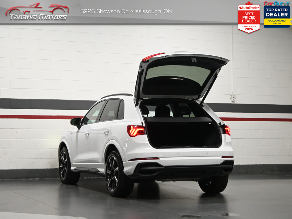 2024 Audi Q3 Progressiv S-Line Black Optics No Accident Ambien