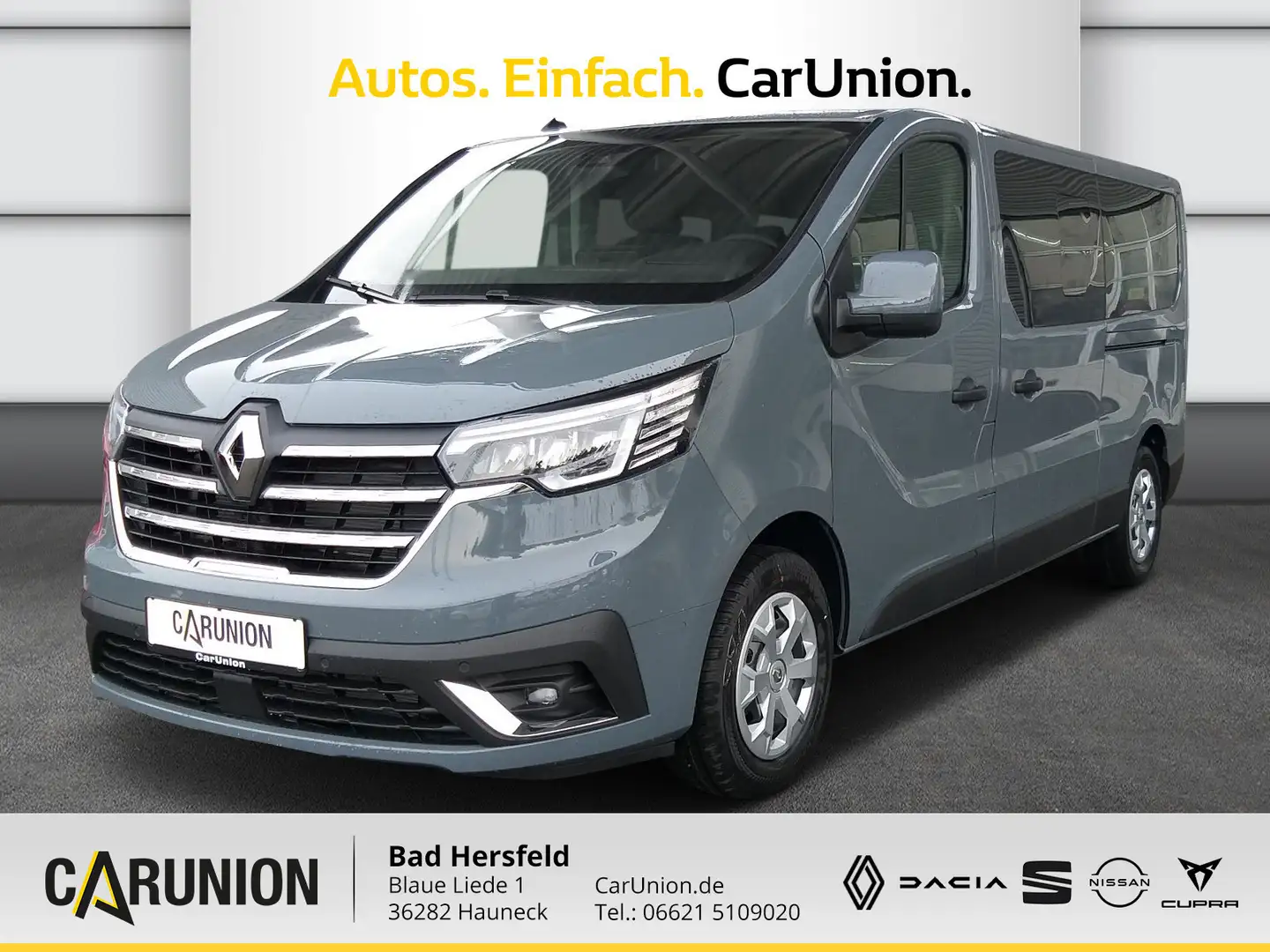 Renault Trafic Pkw Grand Life Blue dCi 150 8-Sitzer/Navi Grau - 1