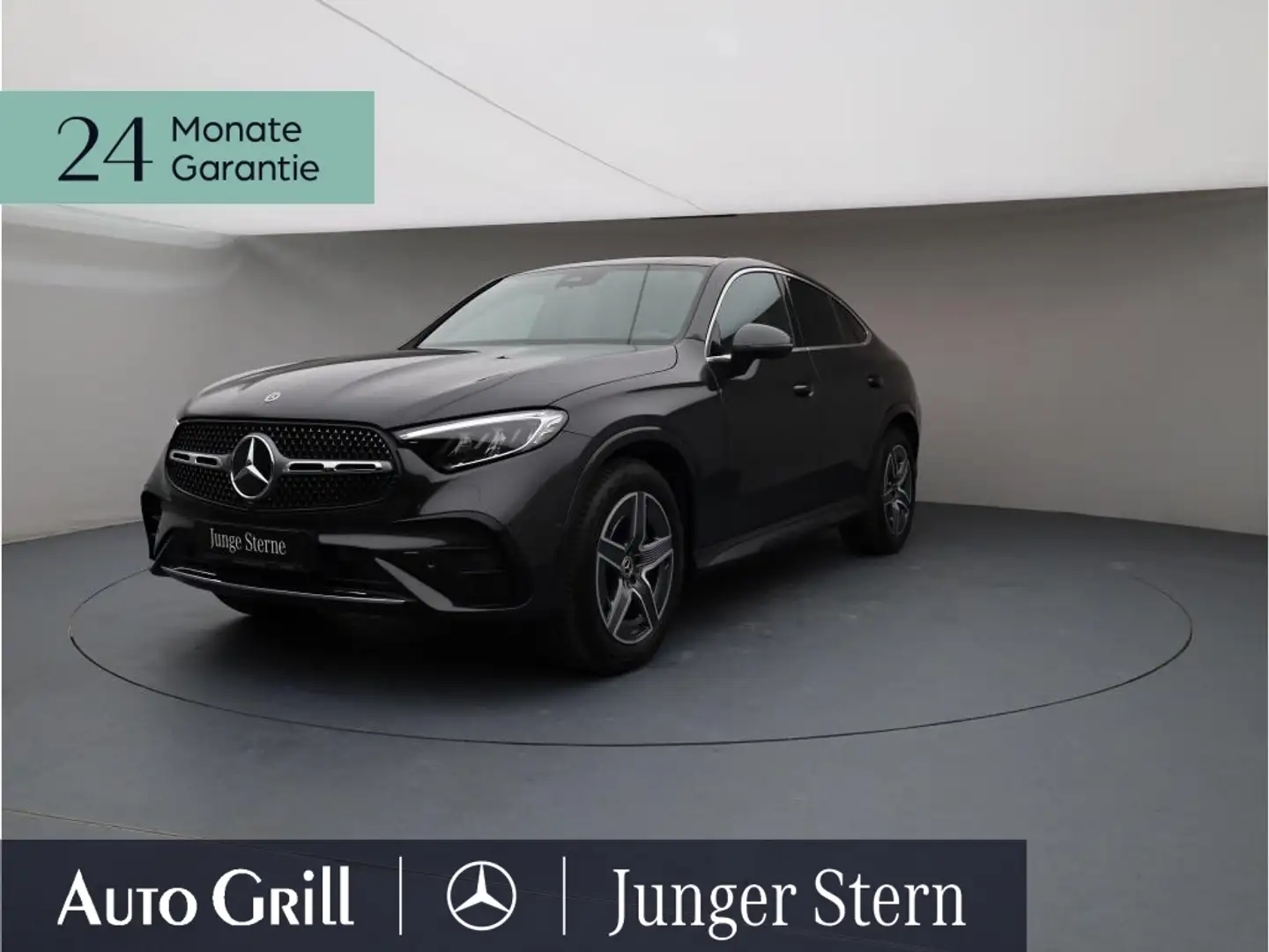 Mercedes-Benz GLC 300 4M Coupé AMG Pano AHK Distronic o Demand Grau - 2