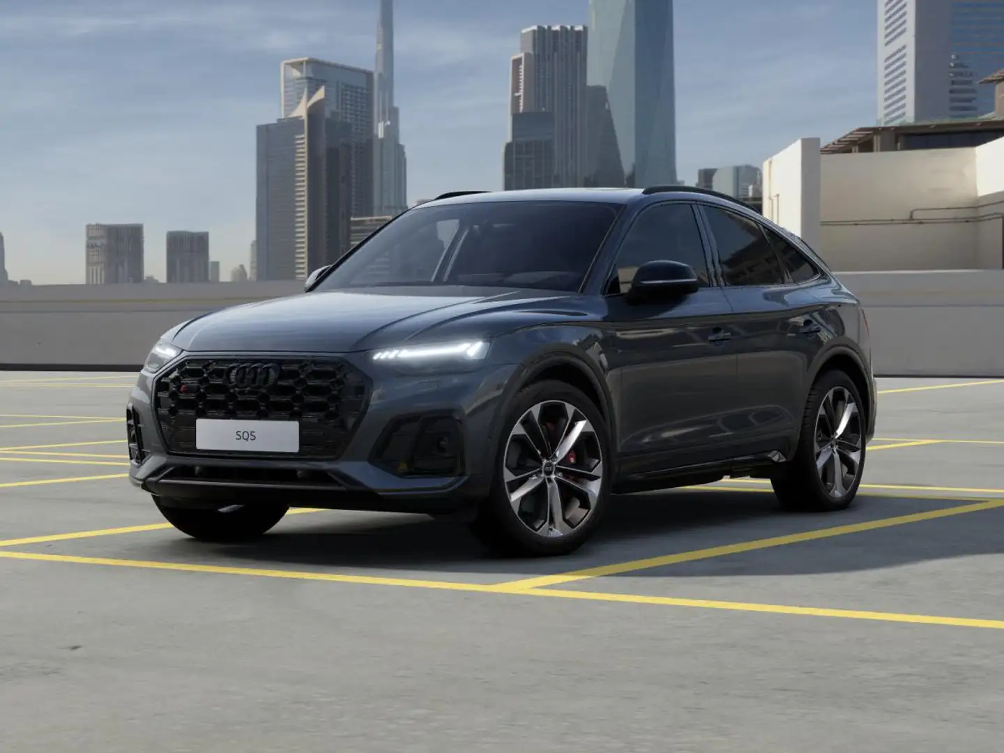 Audi SQ5 Sportback TDI tiptronic MatrixLED Luft AHK HuD B&O Grau - 1