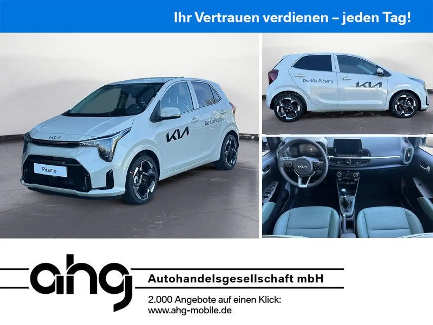 Kia Picanto 1.2 Spirit Launch Edition Bluetooth PDC Beige - 1