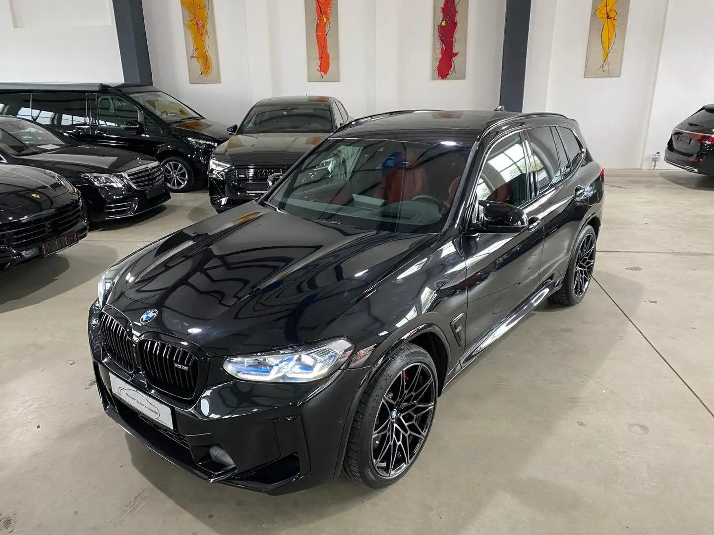 BMW X3 M Competition/Pano/HUD/21/Laser/H&K/ Czarny - 2