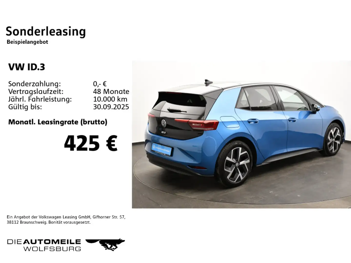 Volkswagen ID.3 Pro Matrix/DCC//Pano/ACC Blau - 2