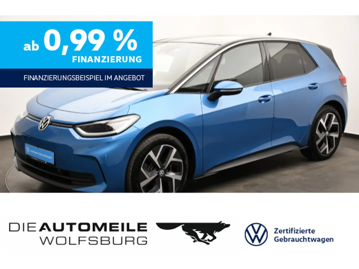 Volkswagen ID.3 Pro Matrix/DCC//Pano/ACC Blau - 1
