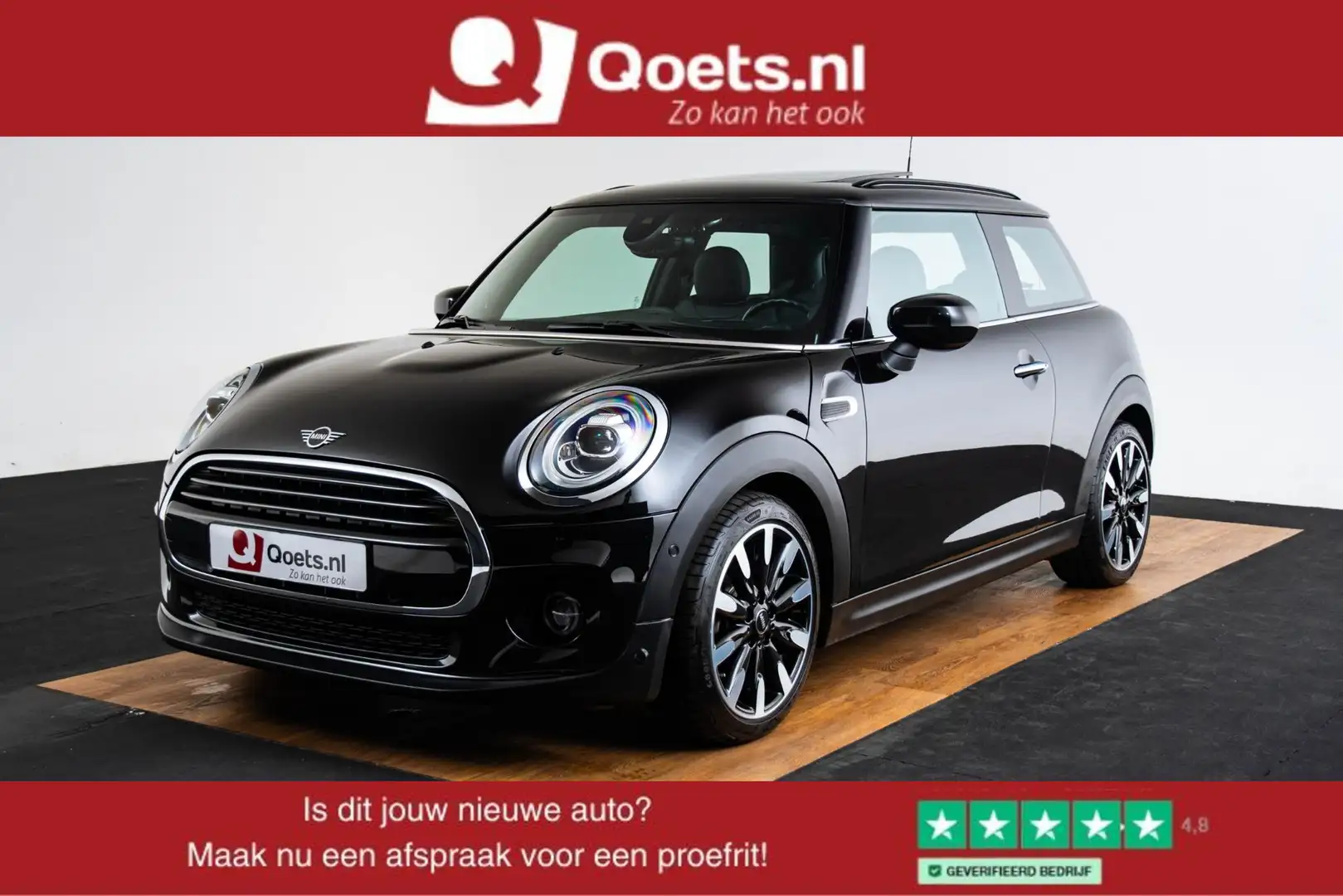 MINI Cooper Mini 1.5 Pepper Panoramadak - Achteruitrijcamera - Noir - 1