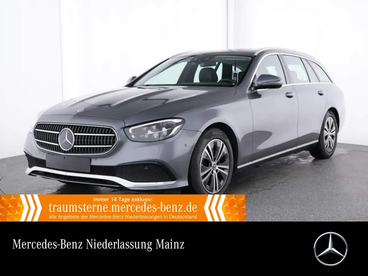 Mercedes-Benz E 220 d T AVANTG+LED+FAHRASS+KAMERA+9G Grau - 1
