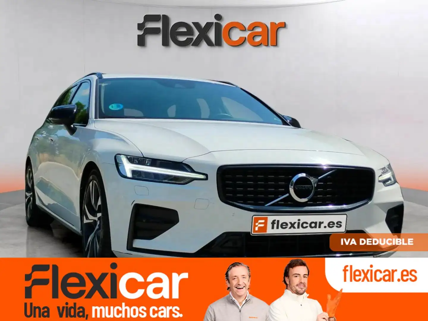 Volvo V60 2.0 B4 (D) R-Design Auto Blanco - 1