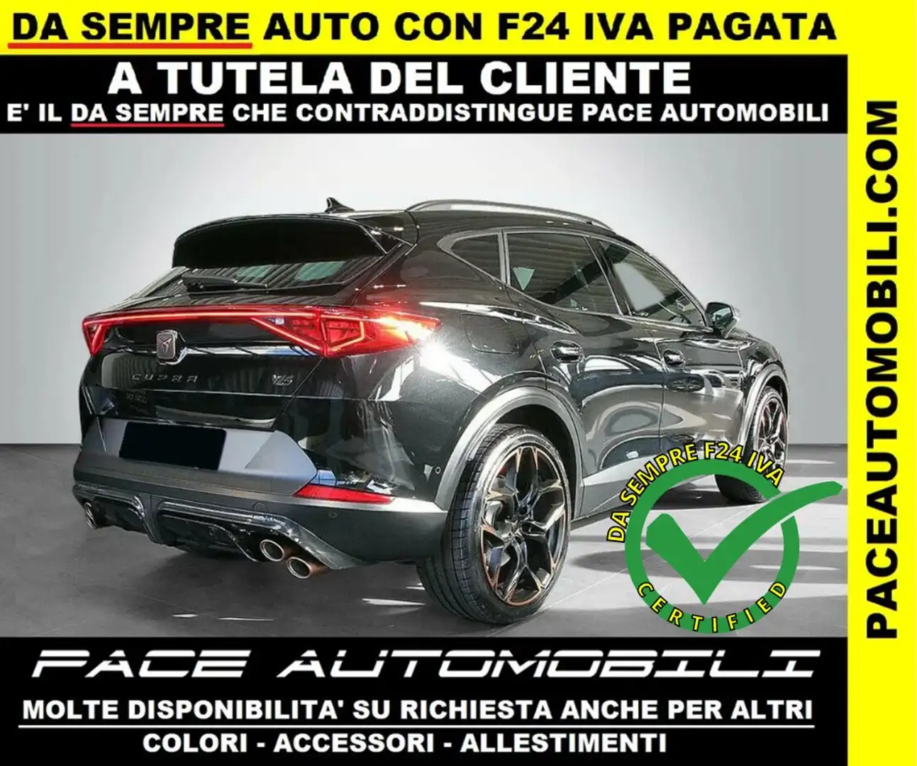nuovo CUPRA Formentor VZ5 SUV/Fuoristrada/Pick-up a Artena – Roma per €  68.900