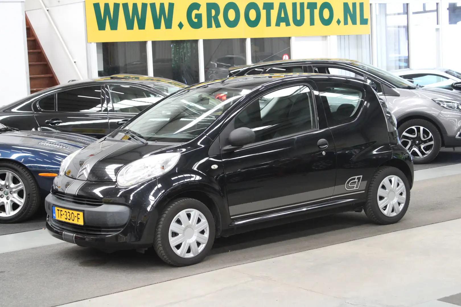 Citroen C1 1.0-12V Séduction Stuurbekrachtiging Zwart - 1