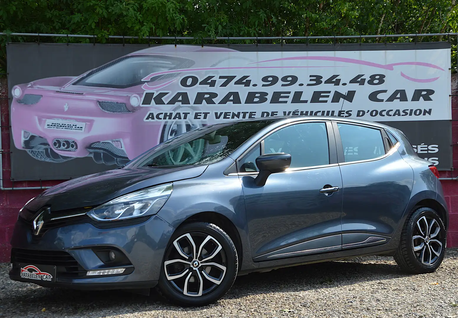 Renault Clio 1.5dCi Intense NAV SENS AR CLIM CRUIS 87.738KM Gris - 1