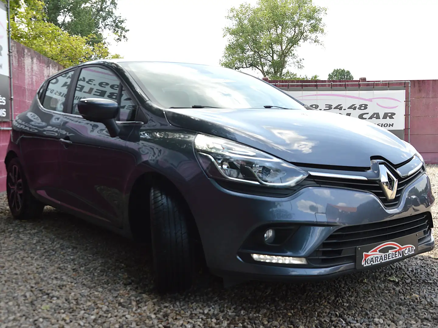 Renault Clio 1.5dCi Intense NAV SENS AR CLIM CRUIS 87.738KM Gris - 2