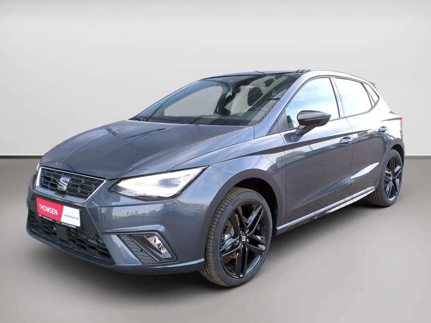 SEAT Ibiza 1.5 TSI FR Black Edition DSG+ACC+AUT+LED Gris - 2