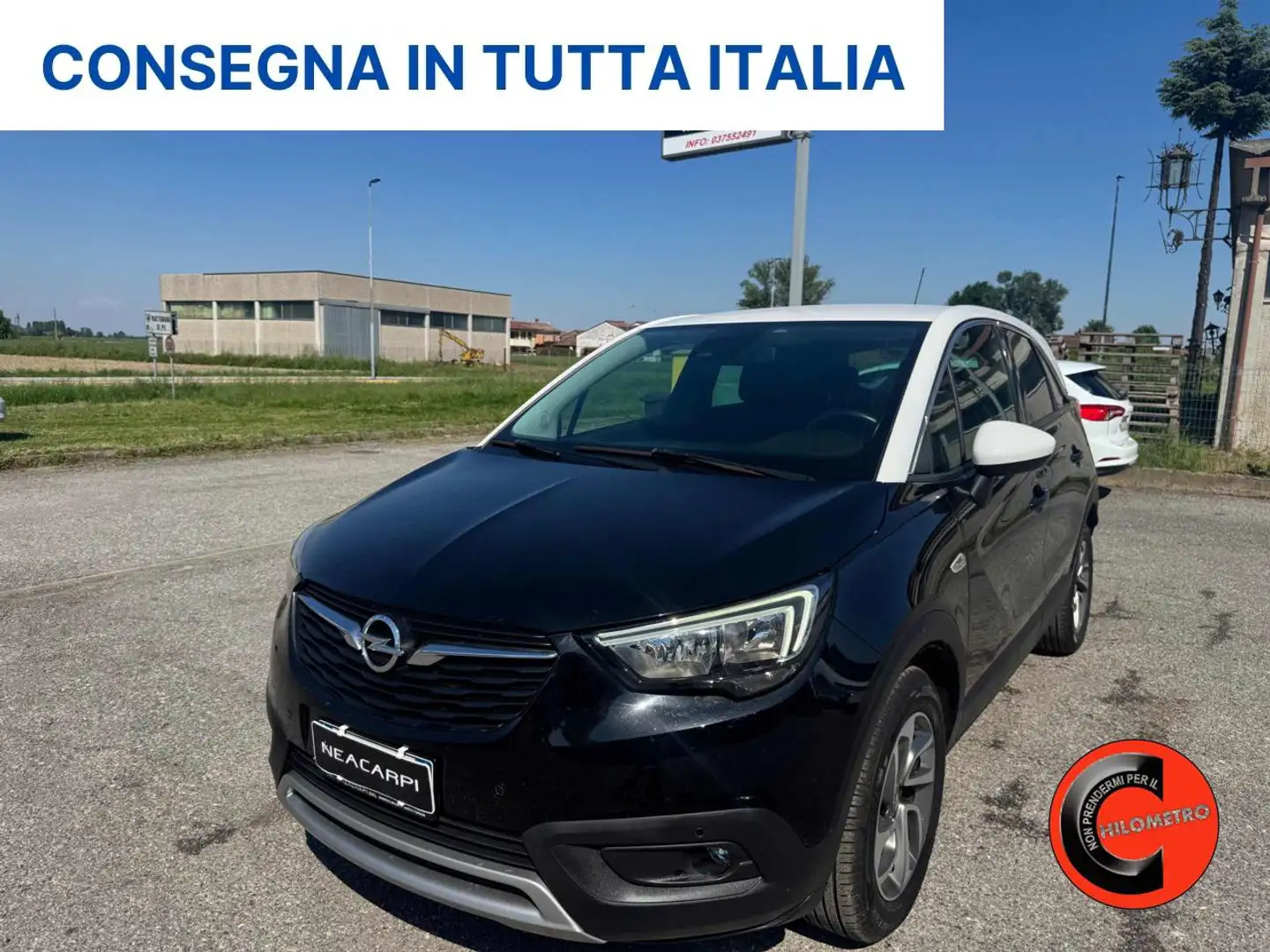 Opel Crossland X 1.5 BICOLOR AUT 120 CV INNOVATION-SENSORI ANT/POST Černá - 1