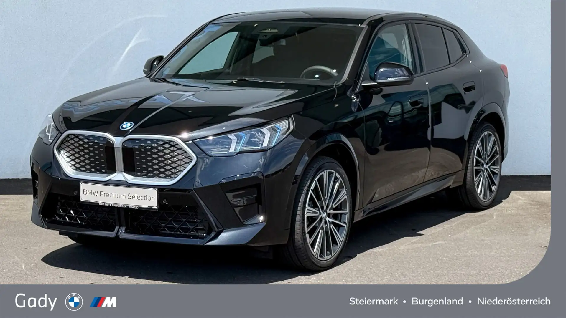 BMW iX2 eDrive20 Schwarz - 1