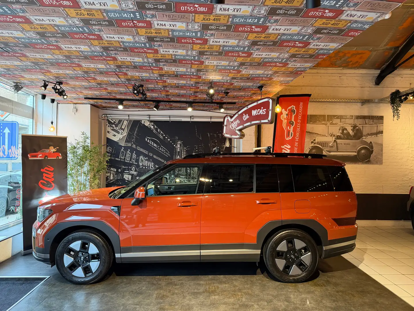 Hyundai SANTA FE Santa Fe PHEV 1.6 T-GDi 4WD * 5 PL* CAM 360 * BOSE Oranje - 2