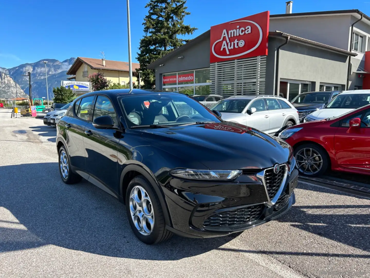 Alfa Romeo Tonale 1.5 130CV MHEV TCT7 Super SOLO KM 11.800 Nero - 2