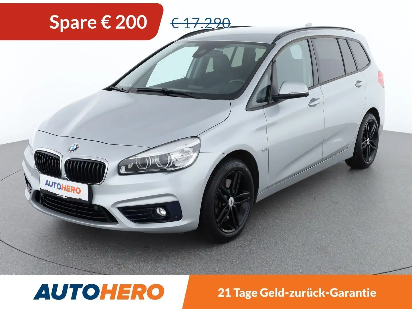 BMW 220 220i Gran Tourer Sport Line Gris - 1