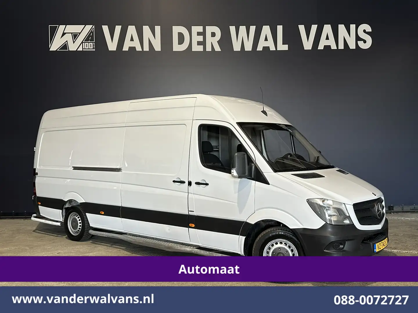 Mercedes-Benz Sprinter 316NGT Automaat L3H2 *Post NL inrichting* Euro6 Ca Blanc - 1