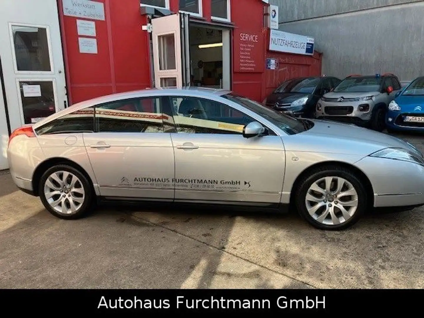 Citroen C6 3.0 V6 HDI Biturbo FAP Exclusive NEUER MOTOR Gris - 1