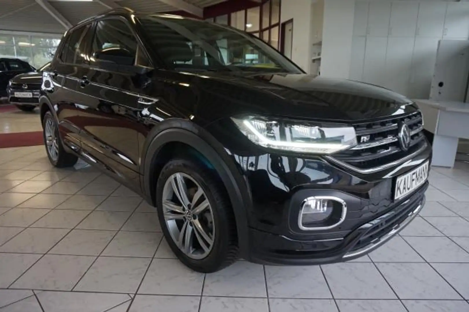 Volkswagen T-Cross T-CROSS 1,0 TSI DSG 110 PS R-LINE ACC KAMERA SHZ Schwarz - 2