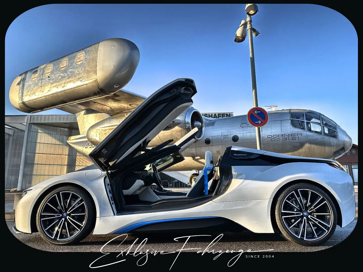 BMW i8 Roadster|Garantie|Viele Extras|19%MwSt. Білий - 2