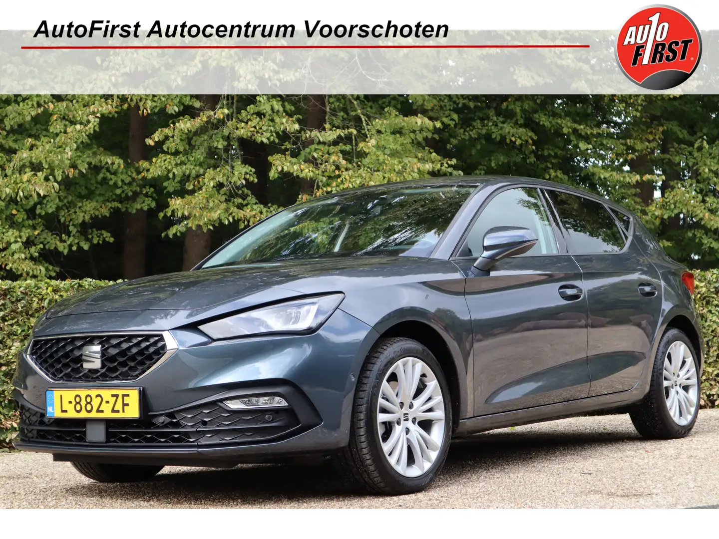 SEAT Leon 1.0 eTSI Style Business Intense | Automaat | Camer Grijs - 1
