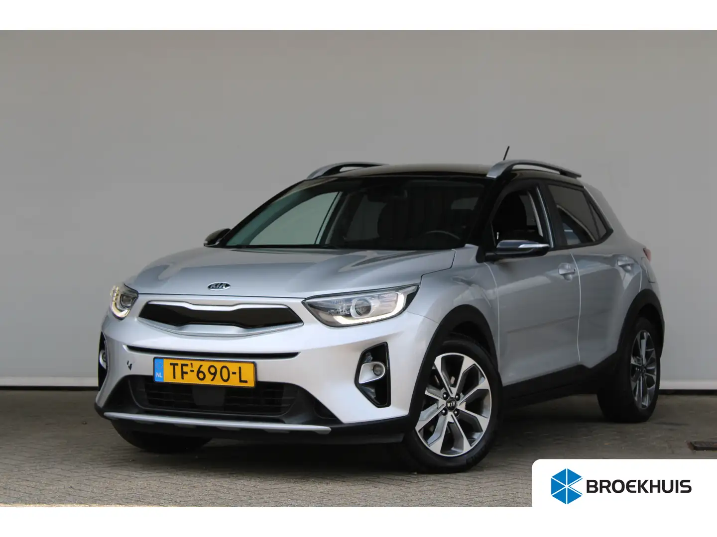 Kia Stonic 1.0 T-GDi DynamicLine | DAB ontvanger | Electronic Gris - 1