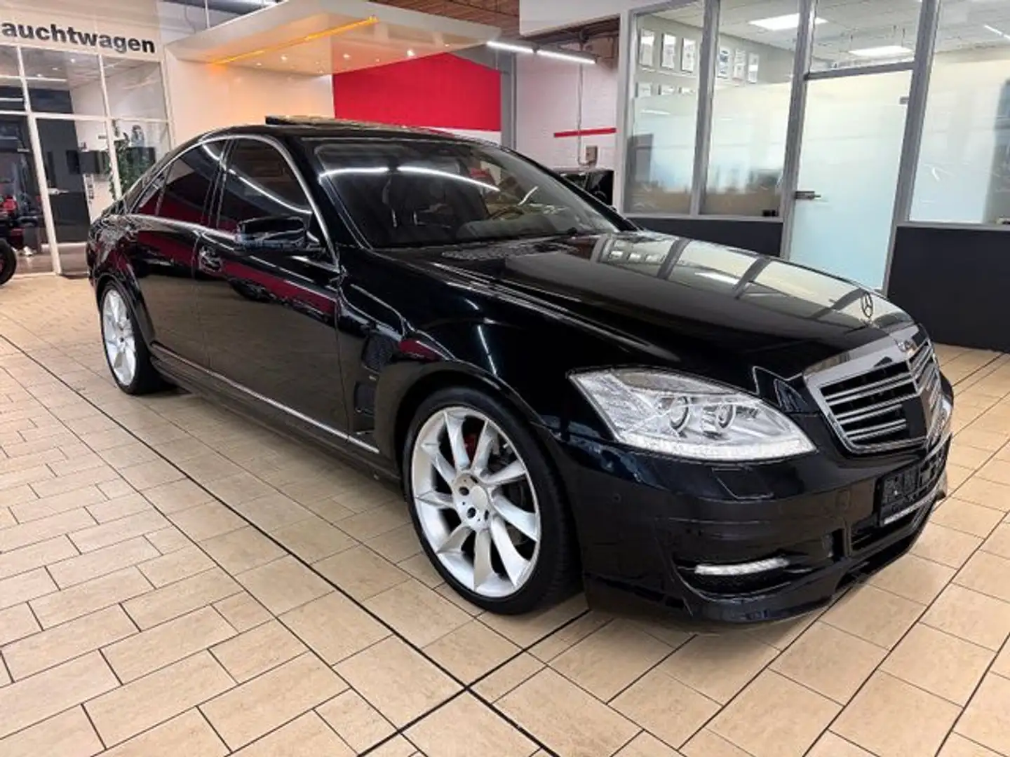 Mercedes-Benz S 500 LORINSER *XEN+NAVI+LED+EGSD+AIRMATIC+20'A* Чорний - 1