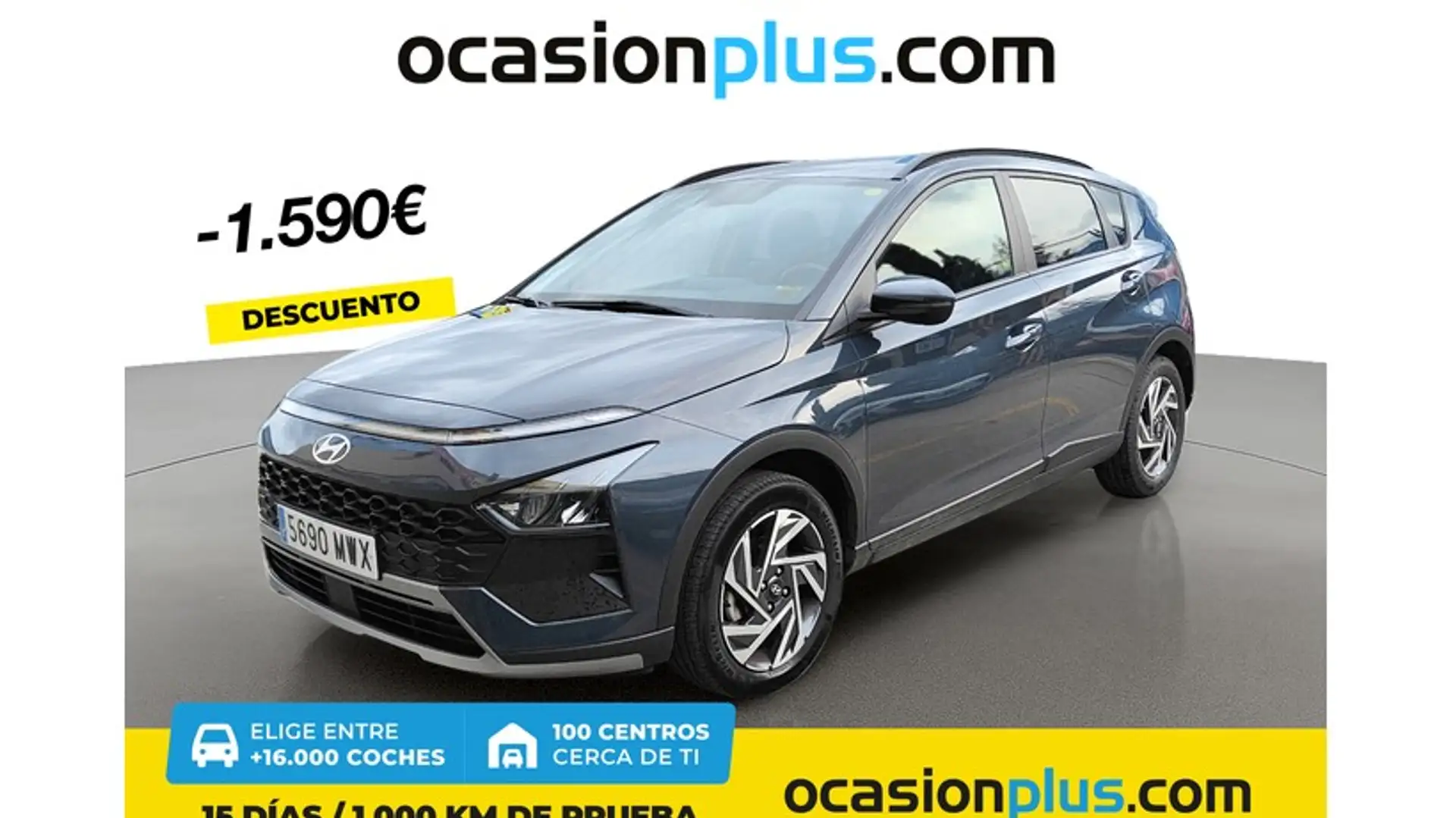 Hyundai BAYON 1.0 TGDI 48V Maxx Gris - 1