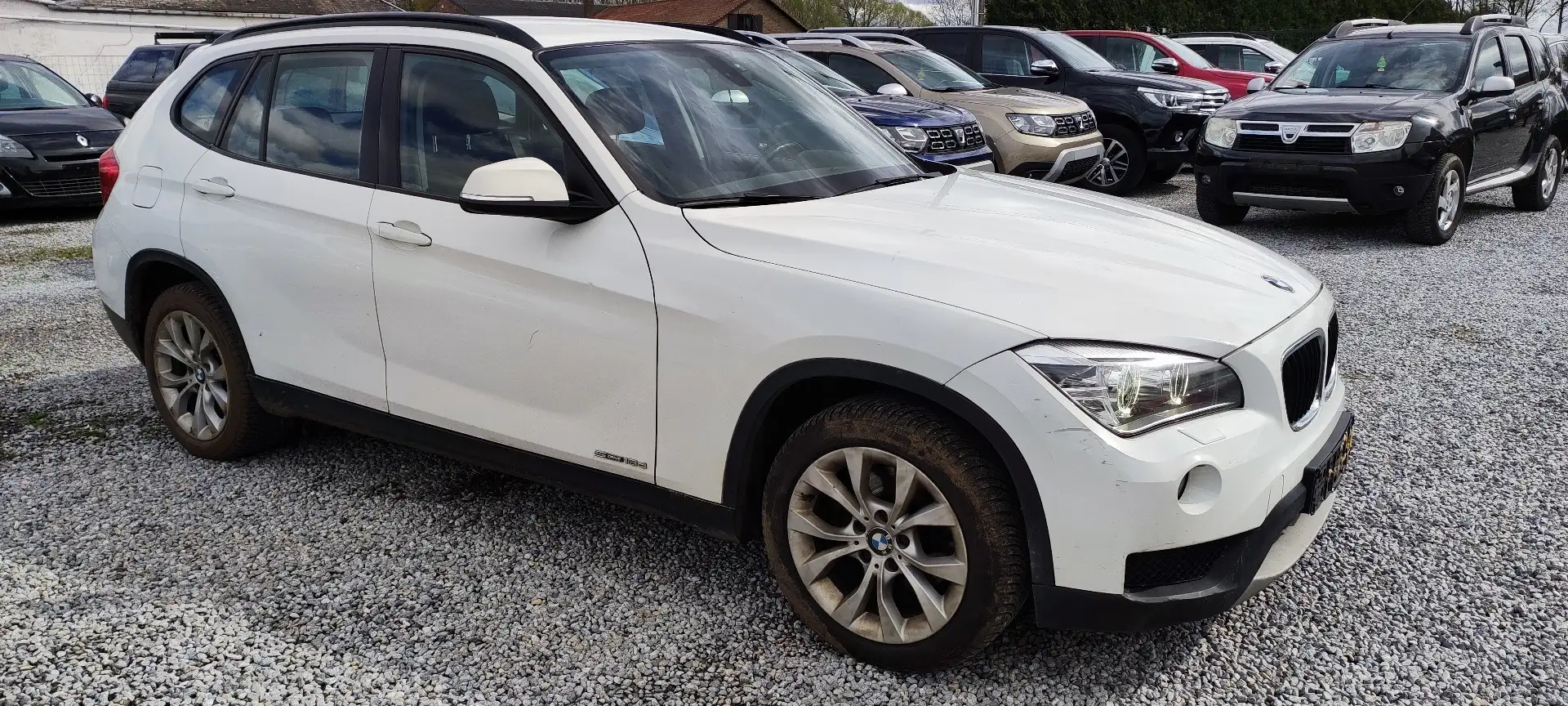 BMW X1 sDrive 16d_2.0 D(116 ch)_2013💢EURO 5_A/C💢 Blanc - 2