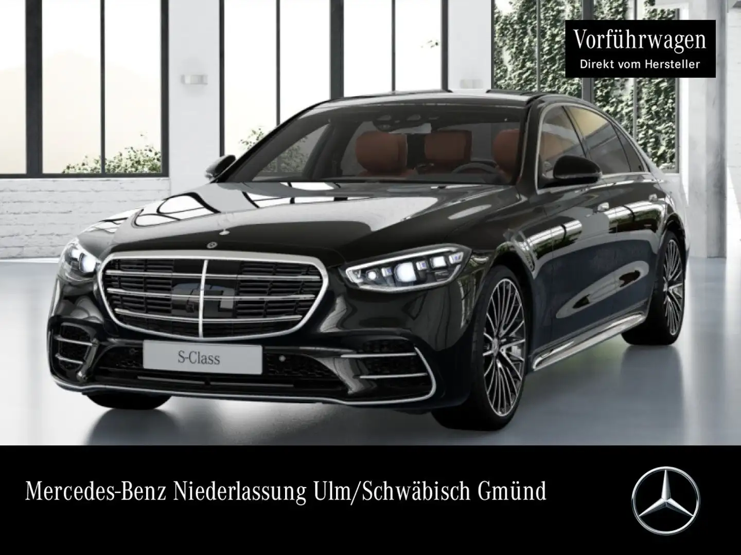 Mercedes-Benz S 600 S 580 L 4M AMG+PANO+DIGITAL-L+BURMESTER3D+FAHRASS Negro - 1