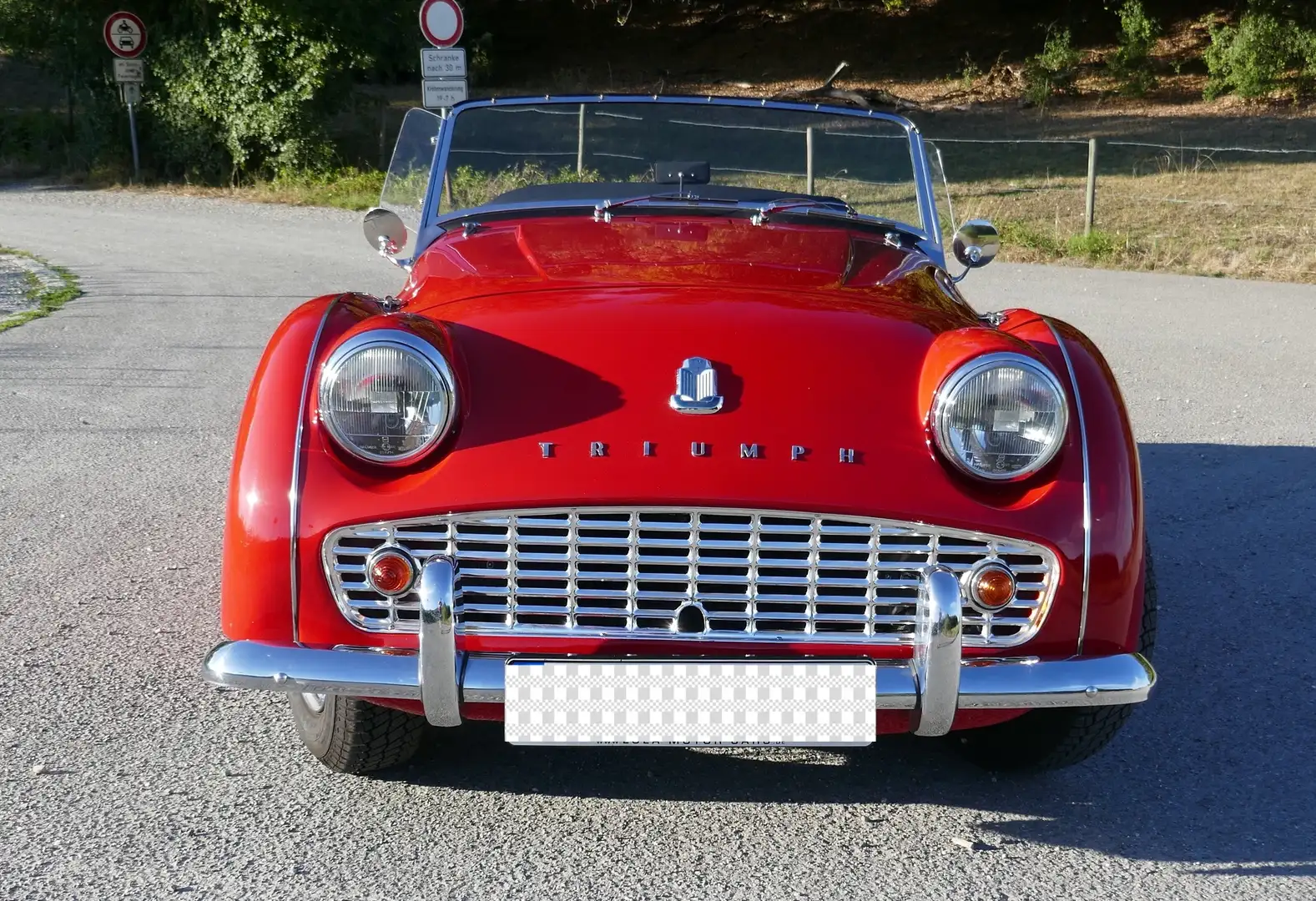 Triumph TR3 A Rot - 1