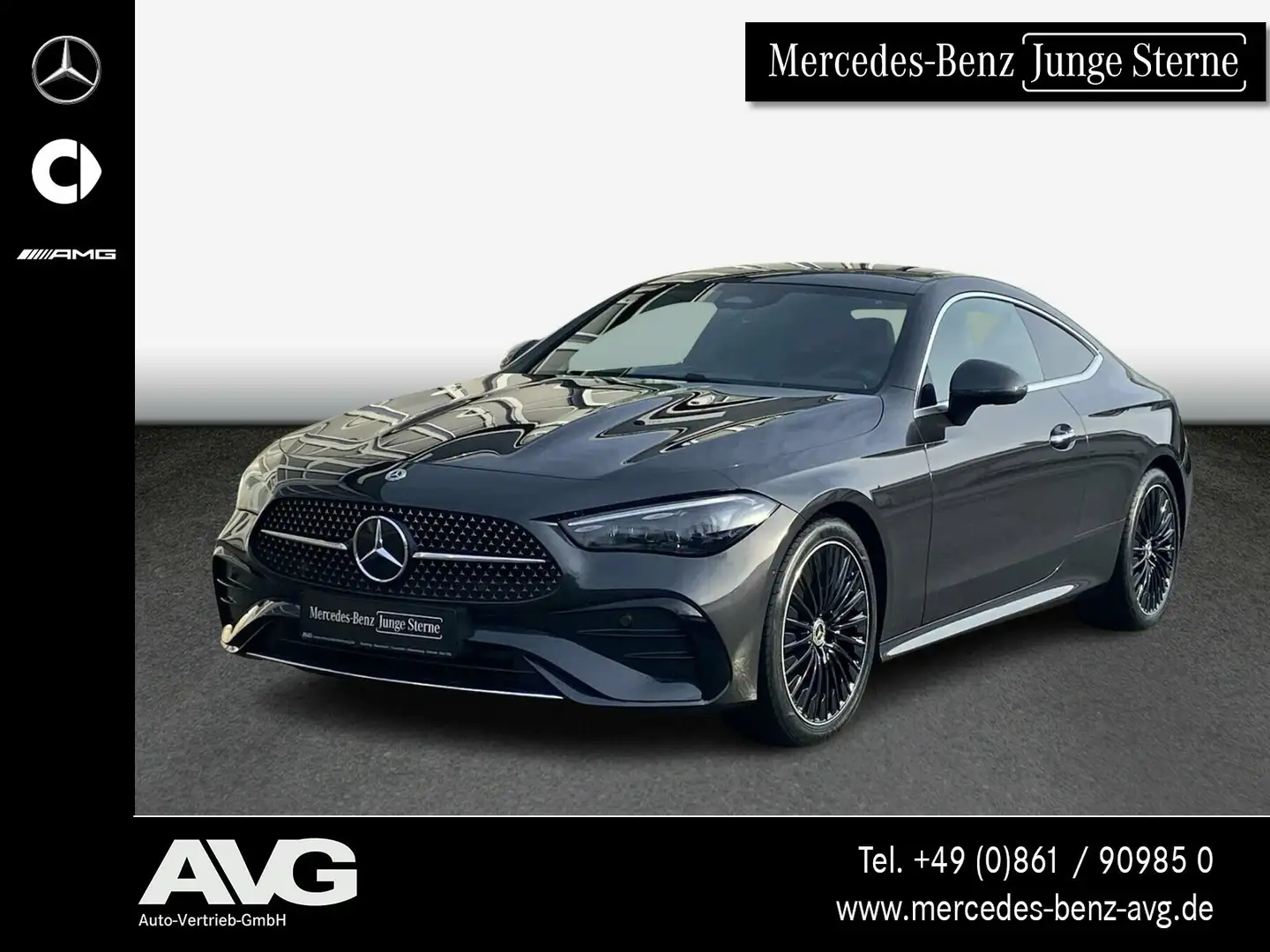 Mercedes-Benz CLE 300 CLE 300 4M Coupé AMG Pano Digital Keyless-Go Navi Grau - 1
