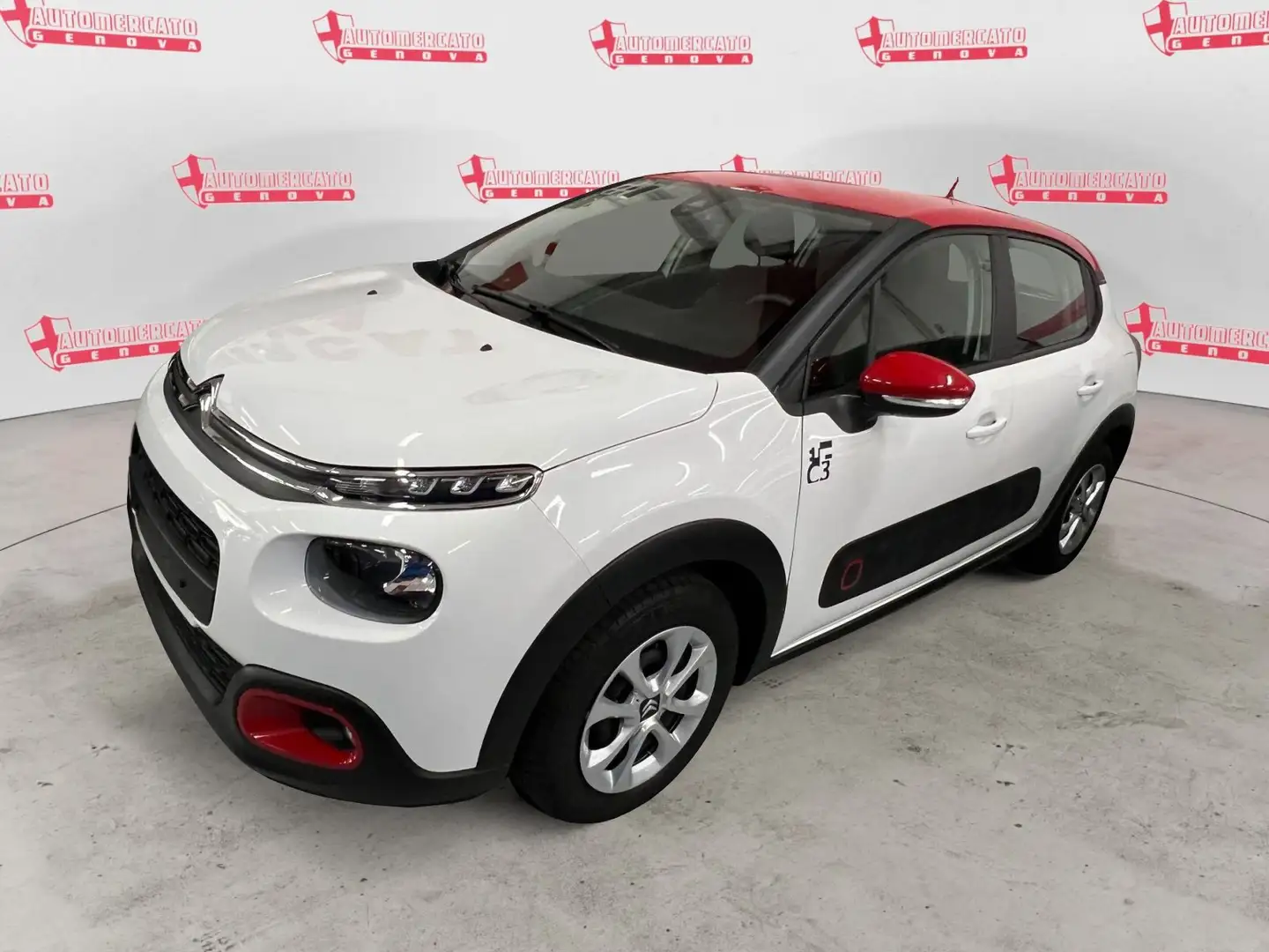 Citroen C3 PureTech 82 S&S Shine BICOLOR Blanc - 1
