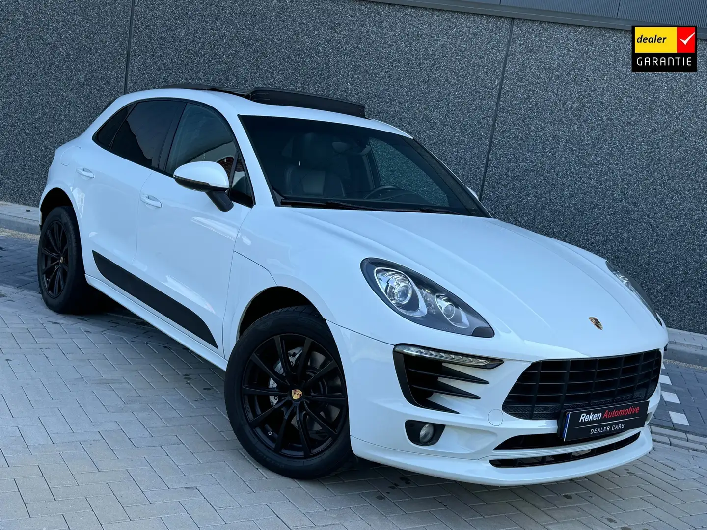 Porsche Macan 3.0 S PANO/AHK/LEDER/ACC/LUCHTVERING Blanc - 1