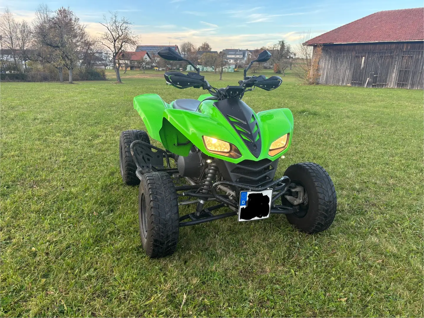 Kawasaki KFX 700 Verde - 1