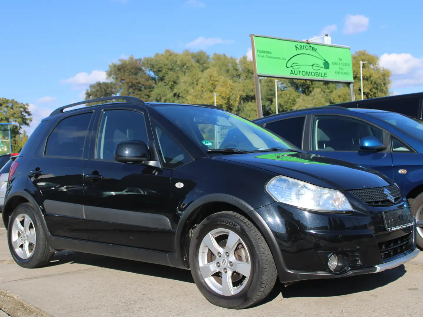 Suzuki SX4 Streetline Club*Allwetter*Klima*AHK*SH Schwarz - 1