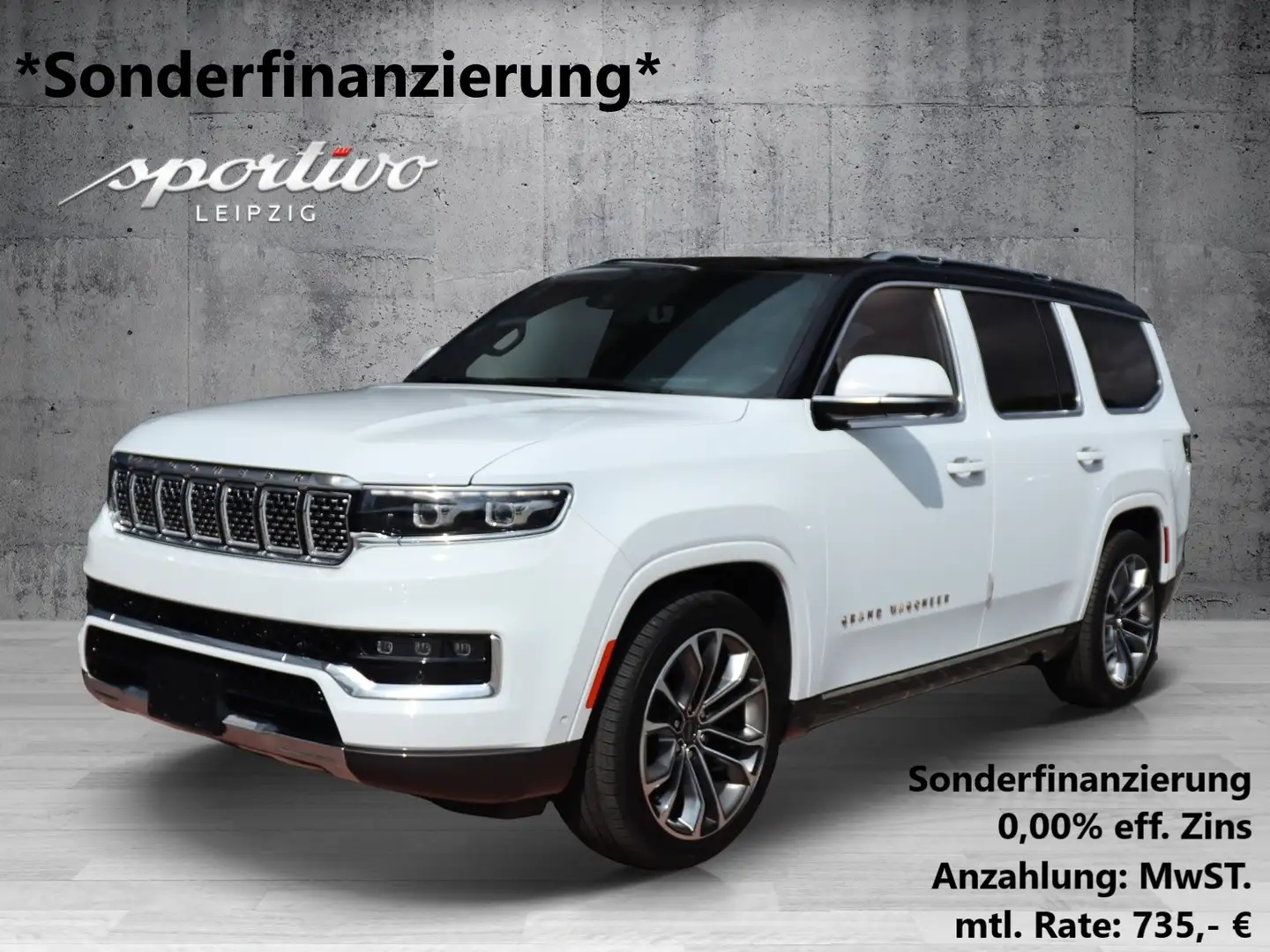 Jeep Wagoneer Grand Wagoneer *Sonderfinanzierung* Bílá - 2