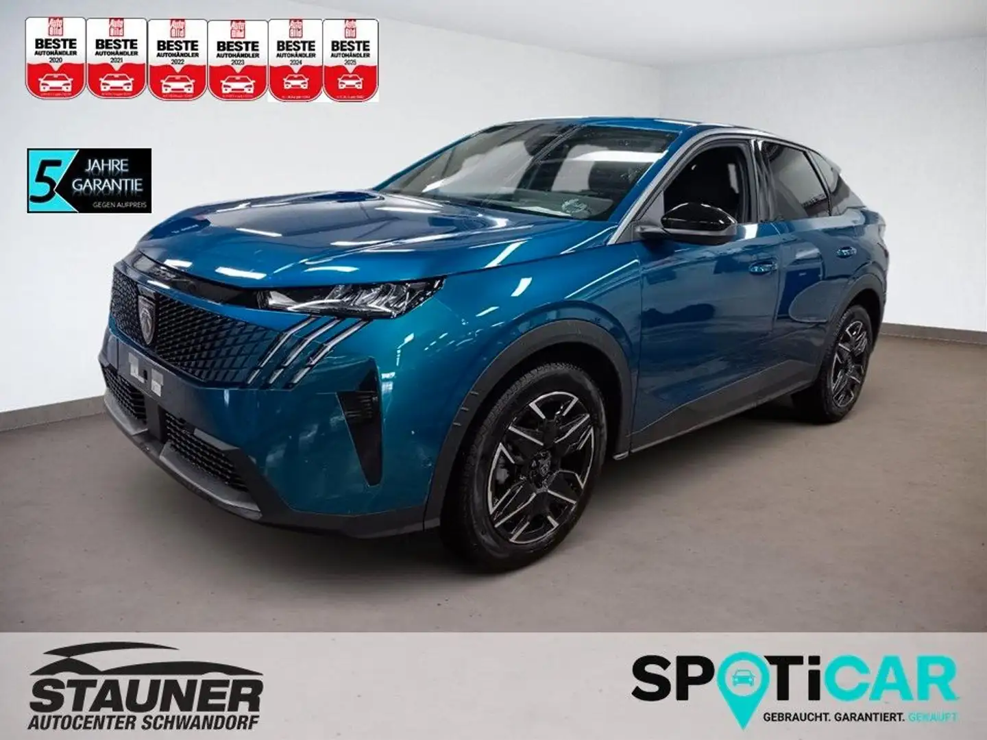 Peugeot 3008 NEUER 3008 Allure Hybrid e-DSC6 *SHZ*10"TOUCH* Blau - 1