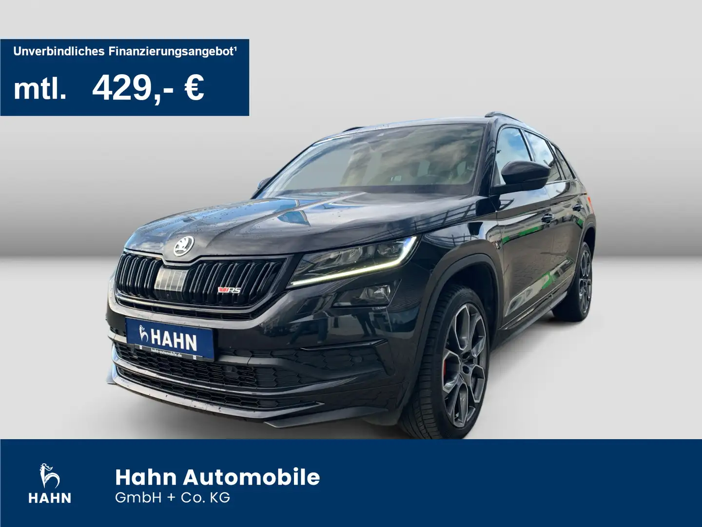 Skoda Kodiaq RS 2.0Bi-TDI 4x4 DSG Cam Navi Memory Temp Zwart - 1