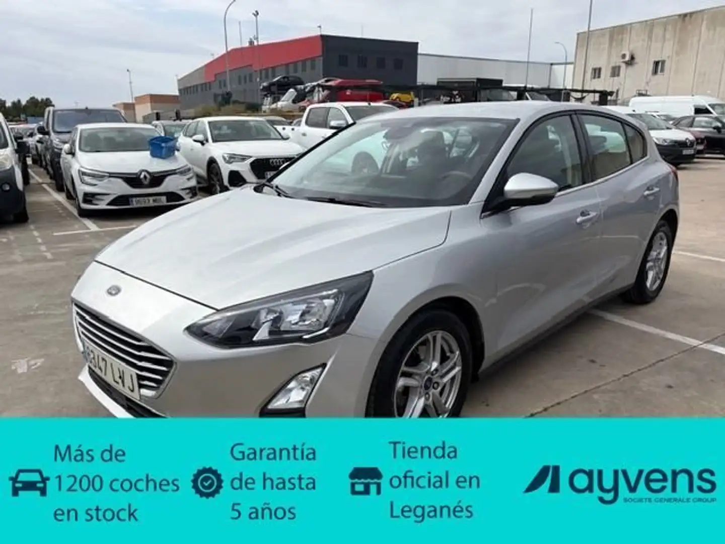 Ford Focus 1.0 Ecoboost MHEV Trend+ 125 Gris - 1