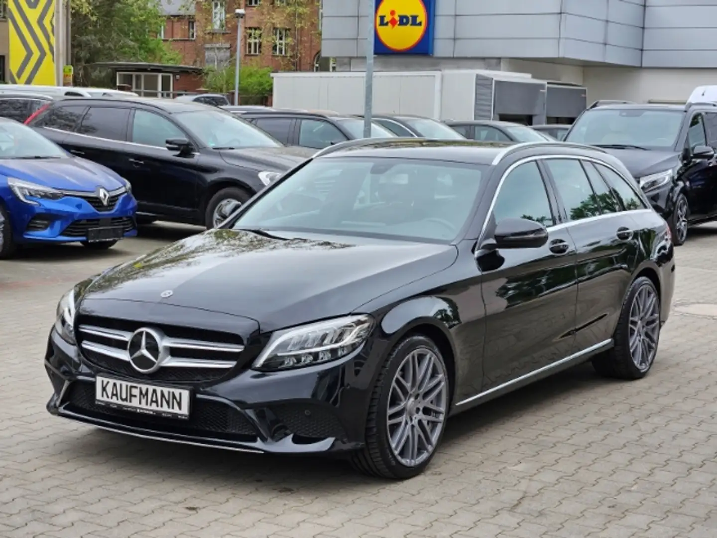 Mercedes-Benz C 200 T-Modell Avantgarde Navi ACC El. Heckklappe Mehrzo Negru - 2