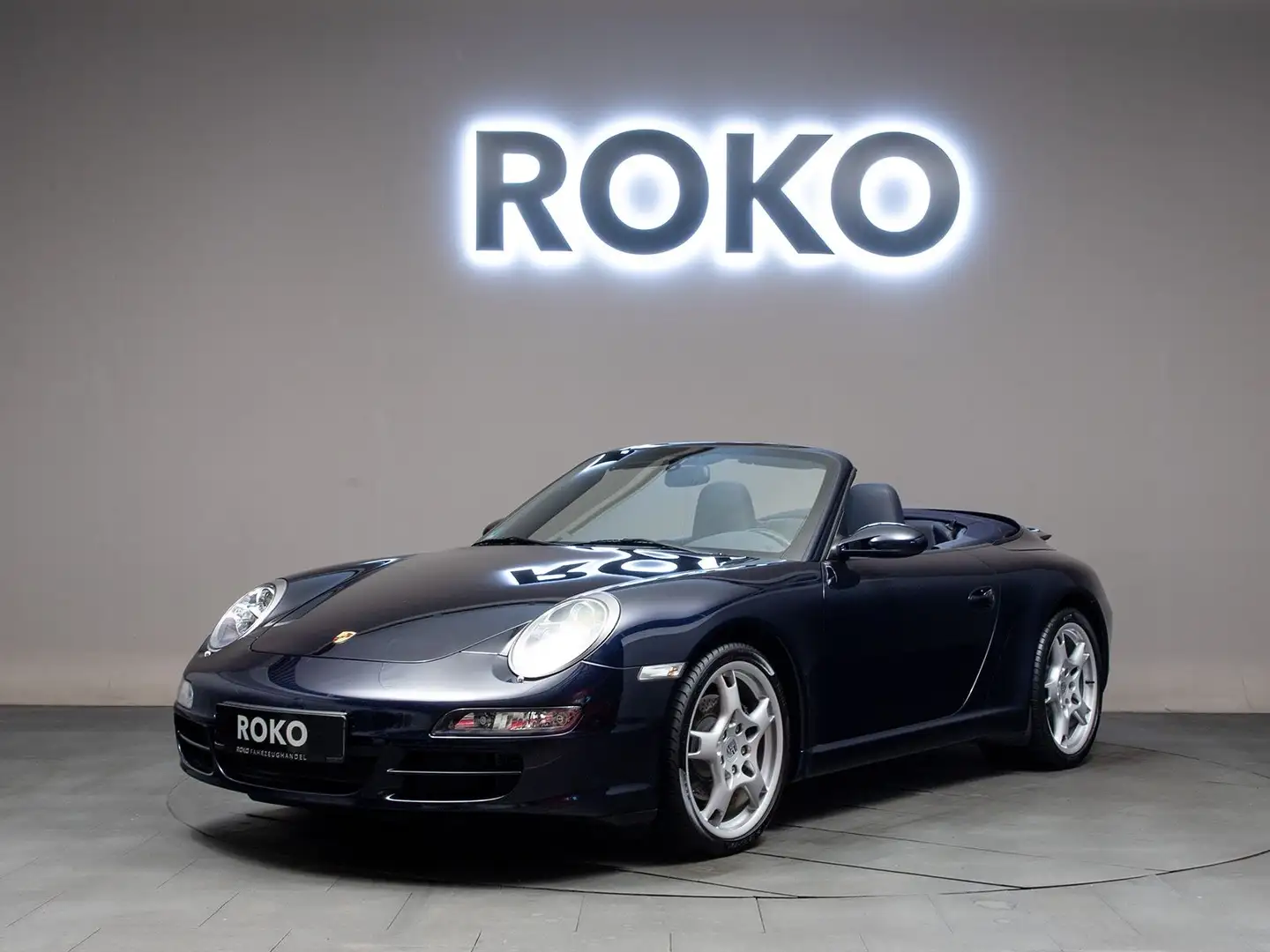 Porsche 911 Carrera Cabrio BiXenon SHZ 19"Leder PDC Navi Blau - 1