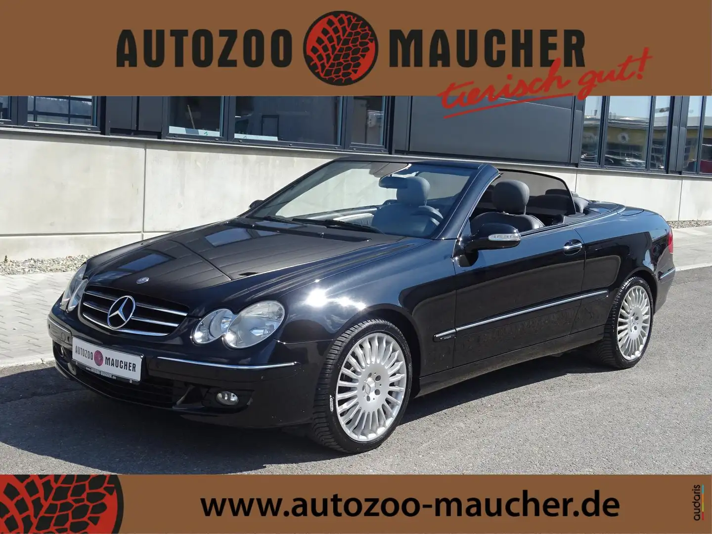 Mercedes-Benz CLK 200 Cabrio Kompressor Avantgarde/GRA/PDC/SHZ Schwarz - 1